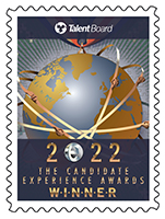 TalentBoard 2022 The Candidate Experience Awards Winner