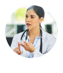 Woman Emergency Medicine professional working