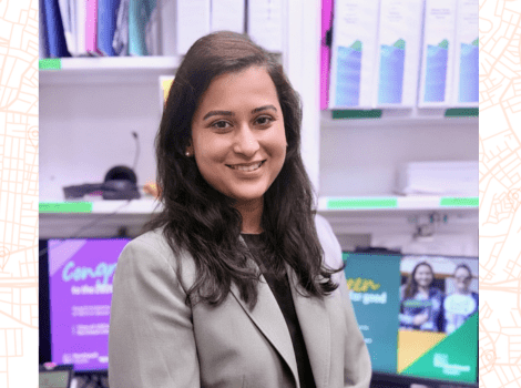 Photo of Shivani smiling