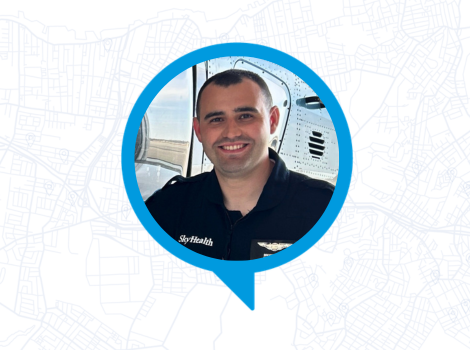 Saving lives in the sky, Michael’s inspiring journey into nursing at Northwell Health